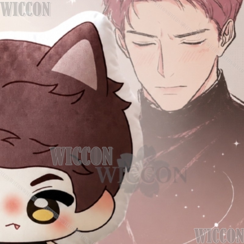 Throw Pillow - Ao Yin Valko Dekokissen Kawaii Umarmungskissen