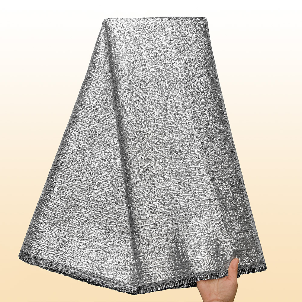 Curtain Curtain - Hochwertiger 5-Yard-Jacquard-Spitzenstoff, französischer Brokat für DIY-Heimdekoration,