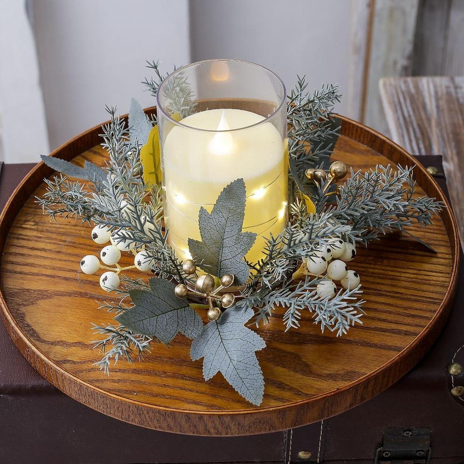 Handgefertigter Künstlicher Bl – Candle Holder Decor Bewertung und Preis