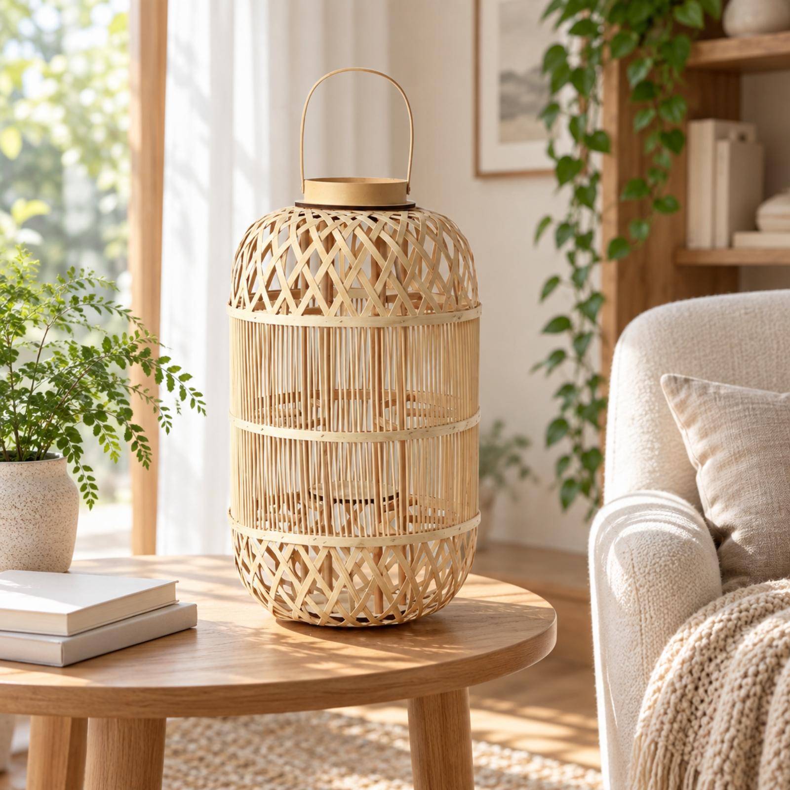 Dekorative Bambus-Kerzenlatern – Candle Holder Decor Bewertung und Preis