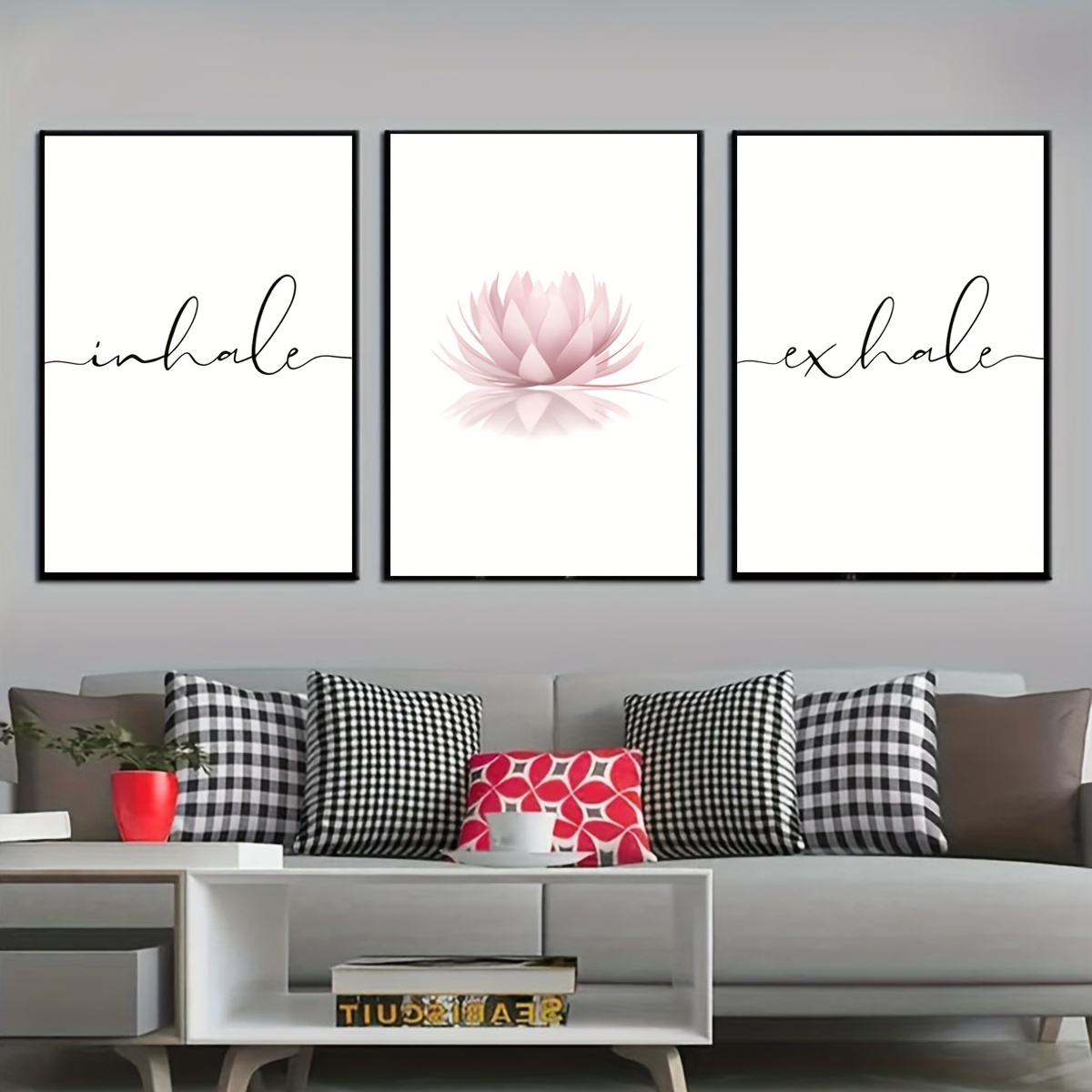 3-teiliges Set Einatmen Ausatm – Abstract Canvas Set Bewertung und Preis
